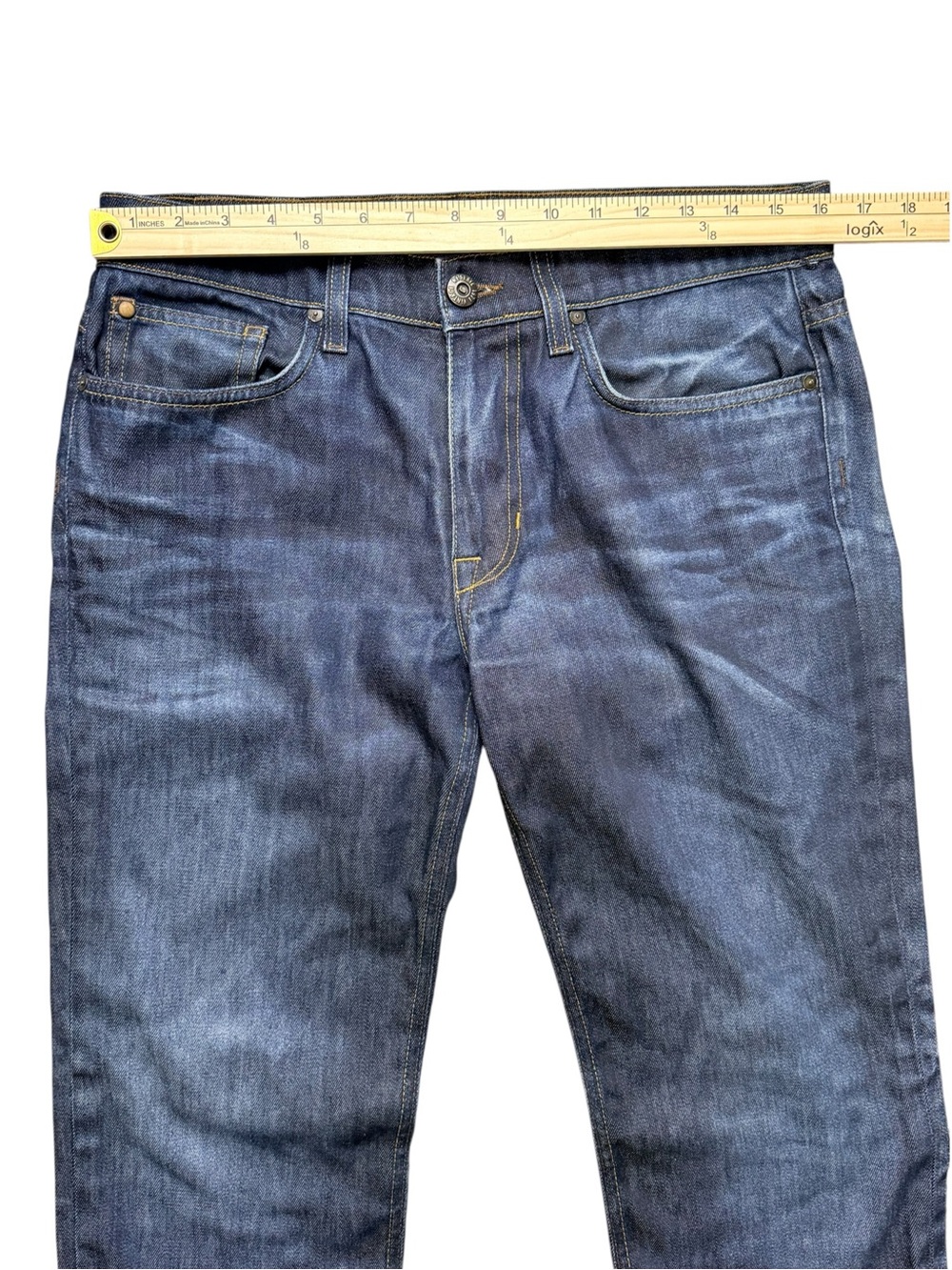 Joe’s Jeans Vintage Reserve 1971 The Classic W32 Made USA Dark Wash Jeans - Picture 7 of 10